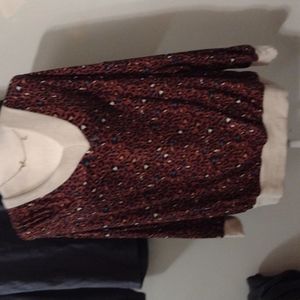 A real winter winner! with its comfortable drop shoulder design women's tops